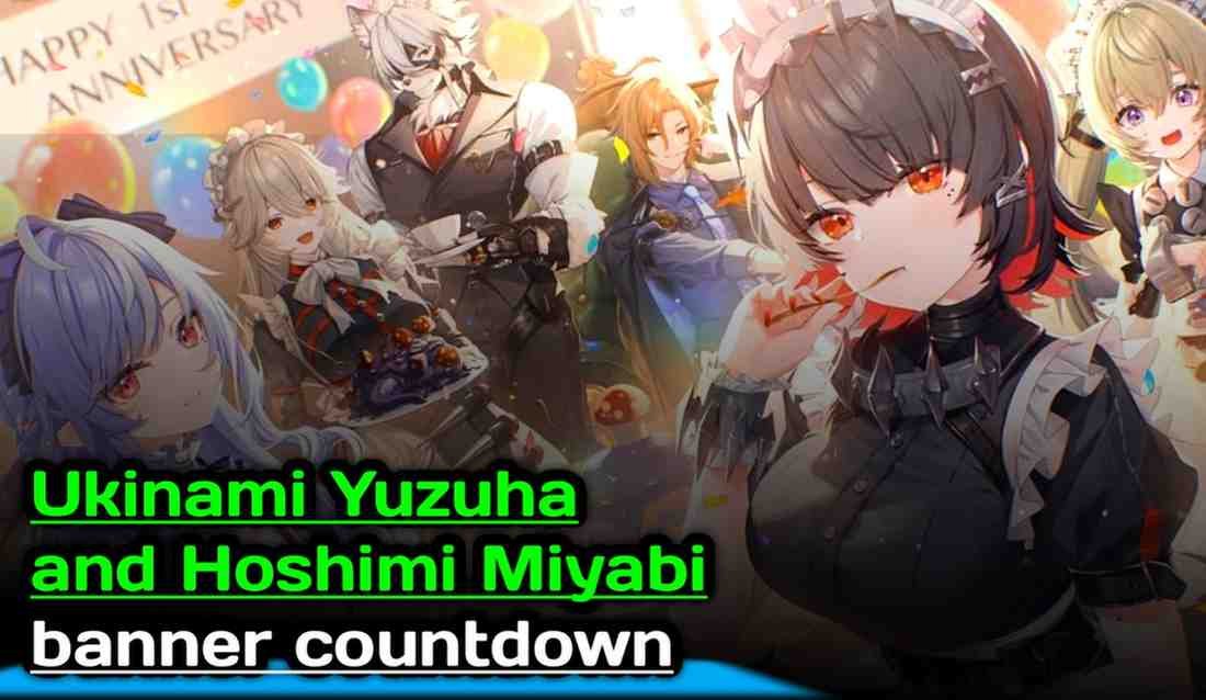 ZZZ Ukinami Yuzuha and Hoshimi Miyabi Banner release date Countdown 2.1
